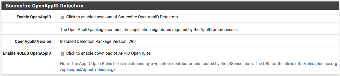 启用OpenAppID