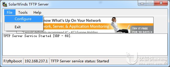 TFTP-Server 配置文件选择