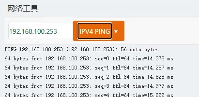 Ping OPNsense网关