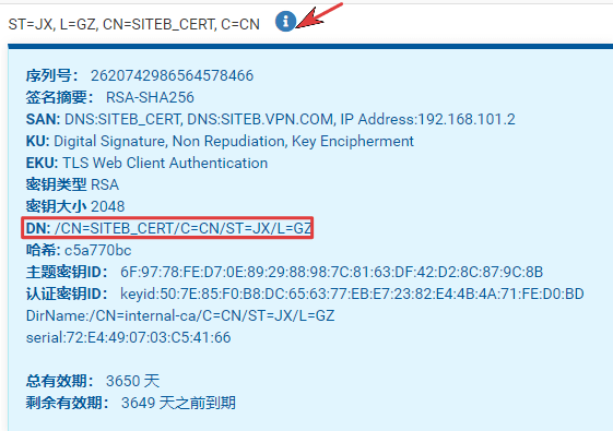 证书ASN.1专有名称详情 证书ASN.1专有名称详情
