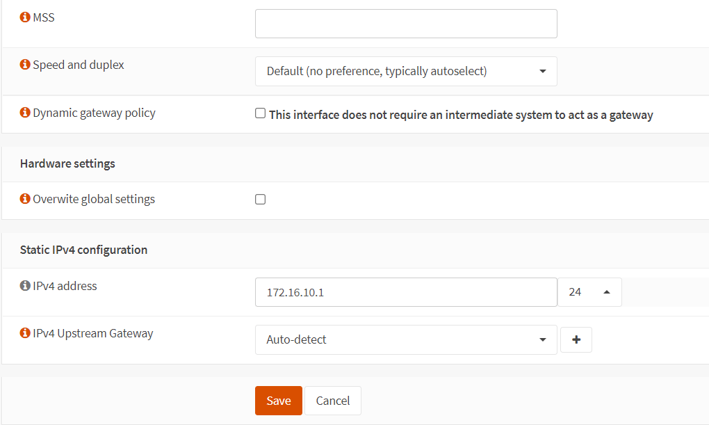在 OPNsense 的 GuestNet 接口上设置 IP 地址 在 OPNsense 的 GuestNet 接口上设置 IP 地址