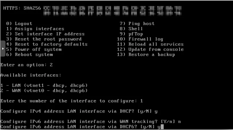 安装步骤24：DHCPv6 配置