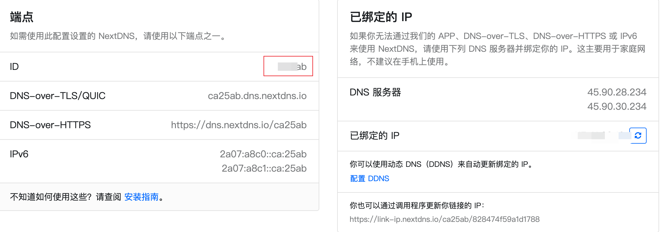 NextDNS 门户仪表盘
