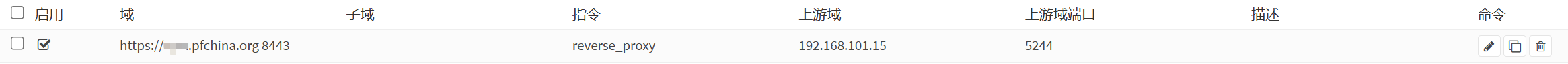 HTTP处理程序配置完成后列表