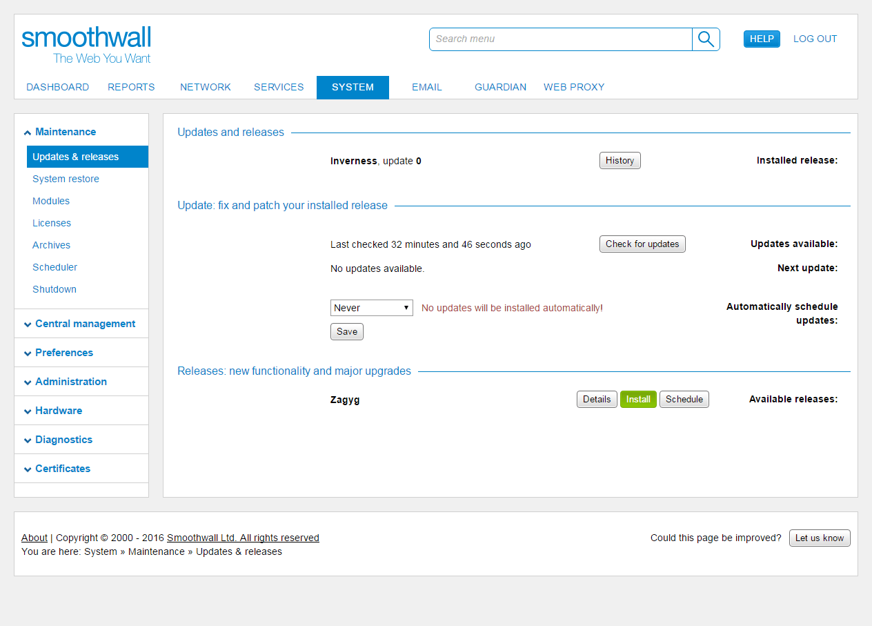 Smoothwall 监控界面截图