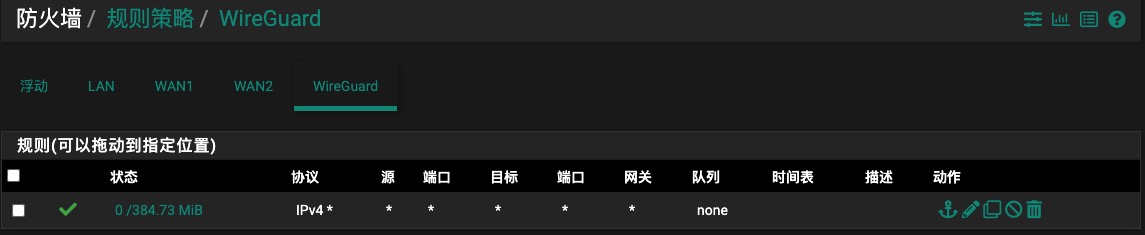 WireGuard接口any-to-any规则