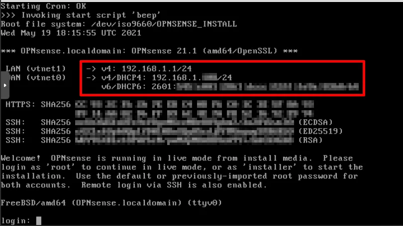 安装步骤7：使用 installer 登录