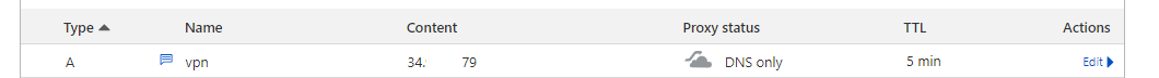 在 Cloudflare 上查看 DNS 记录更新结果