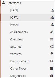 OPNsense VLAN 中继接口